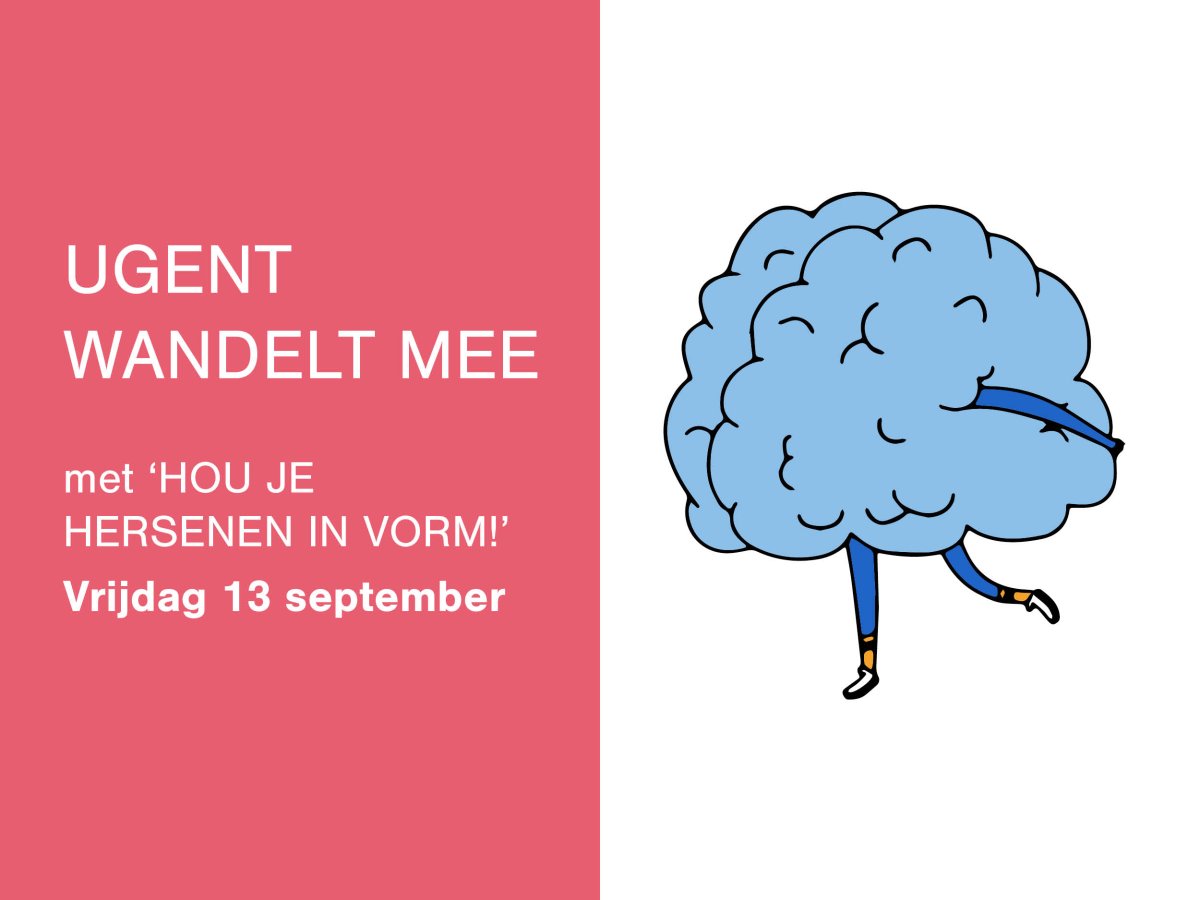 Weetjeswandeling over breingezondheid, wandel je mee op 13 september?